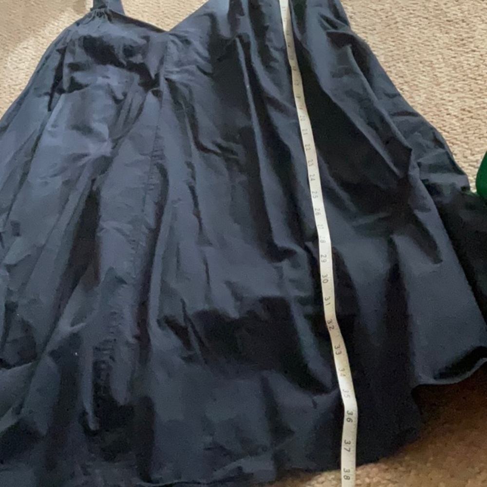COS navy adjustable sun dress. Size medium. - Picture 14 of 15